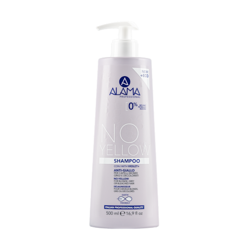 980631016 - ALAMA NO-YELLOW SHAMPOO PER CAPELLI BIONDI GRIGI O DECOLORATI 500 ML - 4736687_1.png