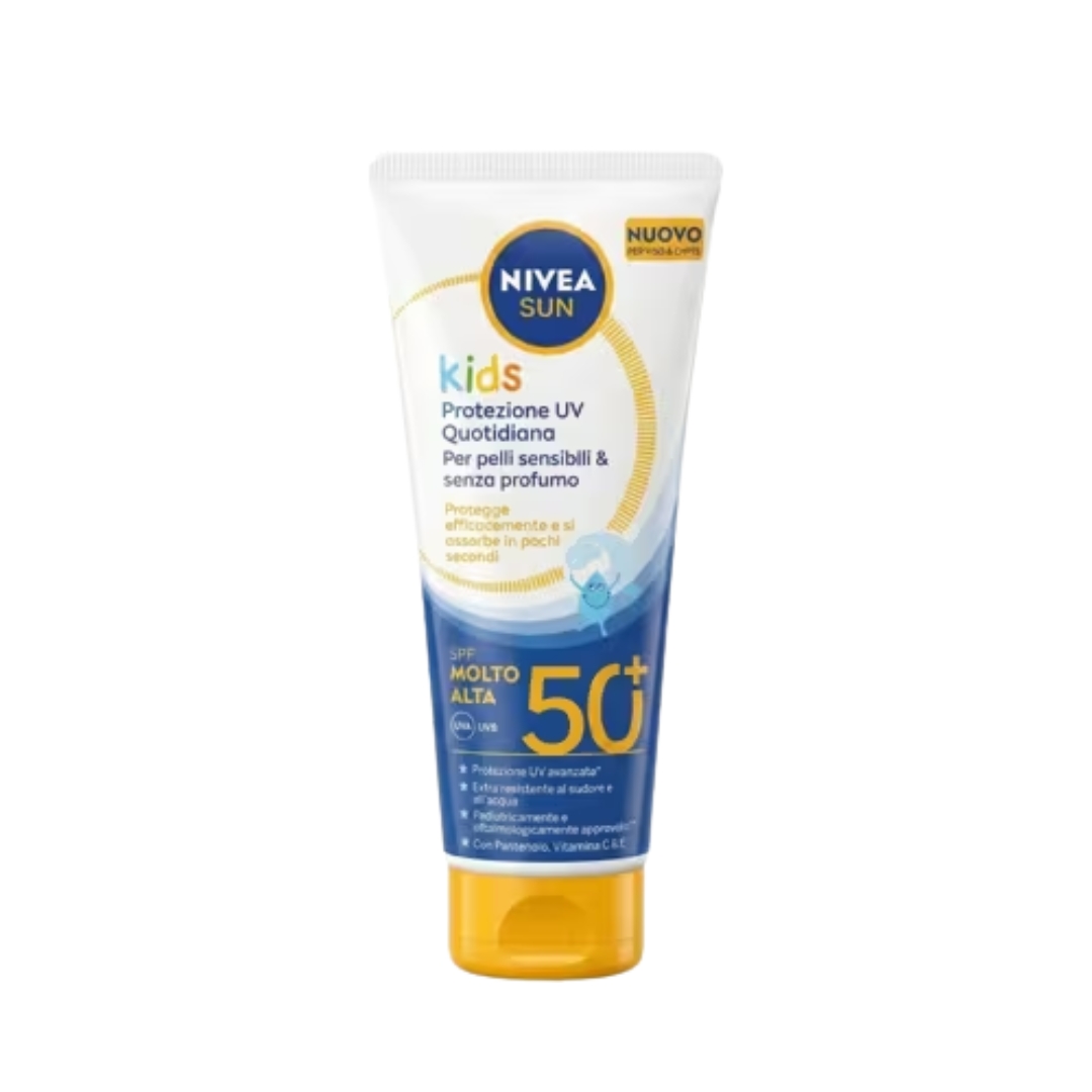 image - 990037766 - Crema solare SPF50+ per bambini che protegge quotidianamente dai raggi UVA/UVB, aiutando a prevenire scottature e danni cutanei. - 4886516_1.jpg