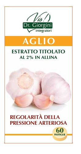 Aglio Estratto Titolato Al 2% In Alliina 60 Pastiglie