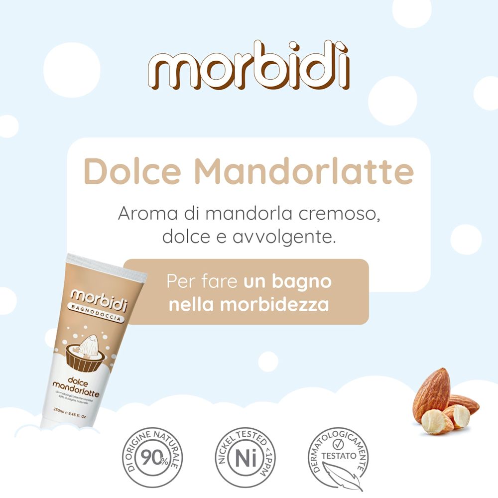 image - 951223902 - MORBIDI' REGALO KIT MANDORLATTE 1 BAGNODOCCIA + 1 SCUB + 1 SPUGNA SCRUB + 1 BEAUTY - 4849975_6.jpg