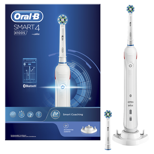 Oral-b Spazzolino Elettrico Smart 4 4100s Bianco