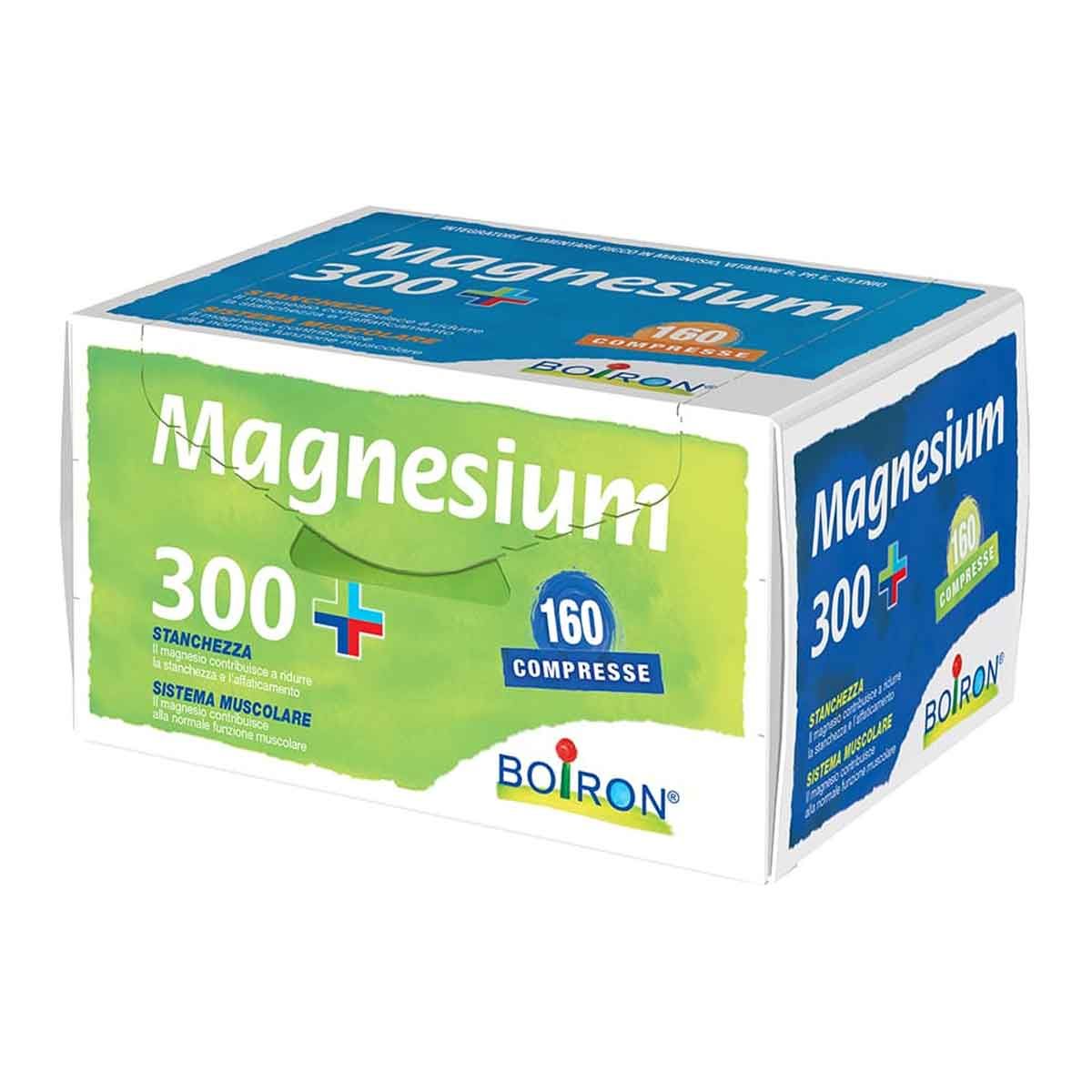 Boiron Magnesium 300+ Integratore Contro Stanchezza 160 Compresse