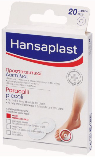 Hansaplast Cerotti Paracalli Piccoli 20 Pezzi