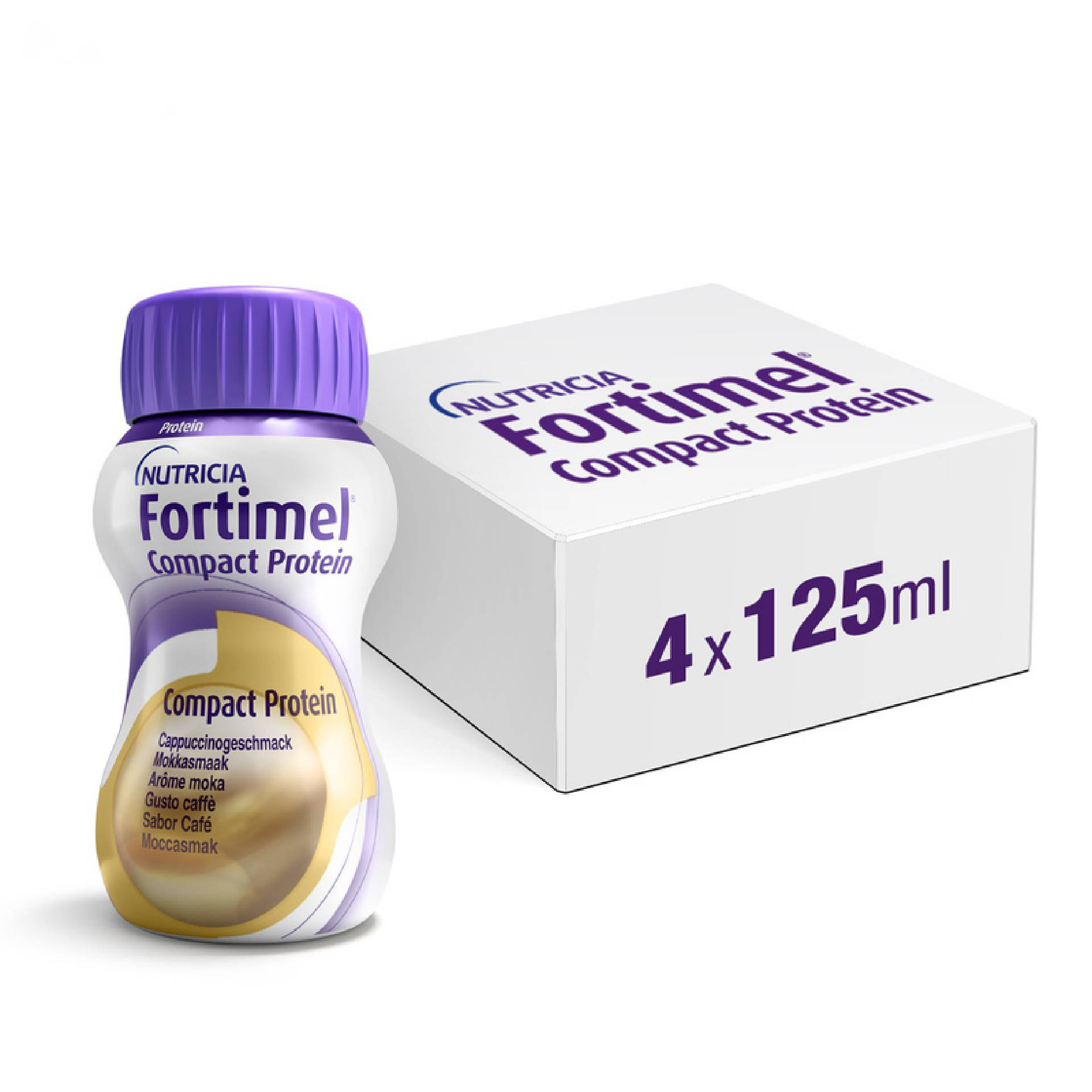 Nutricia Fortimel Compact Protein Caffè Integratore Proteico 4x125ml