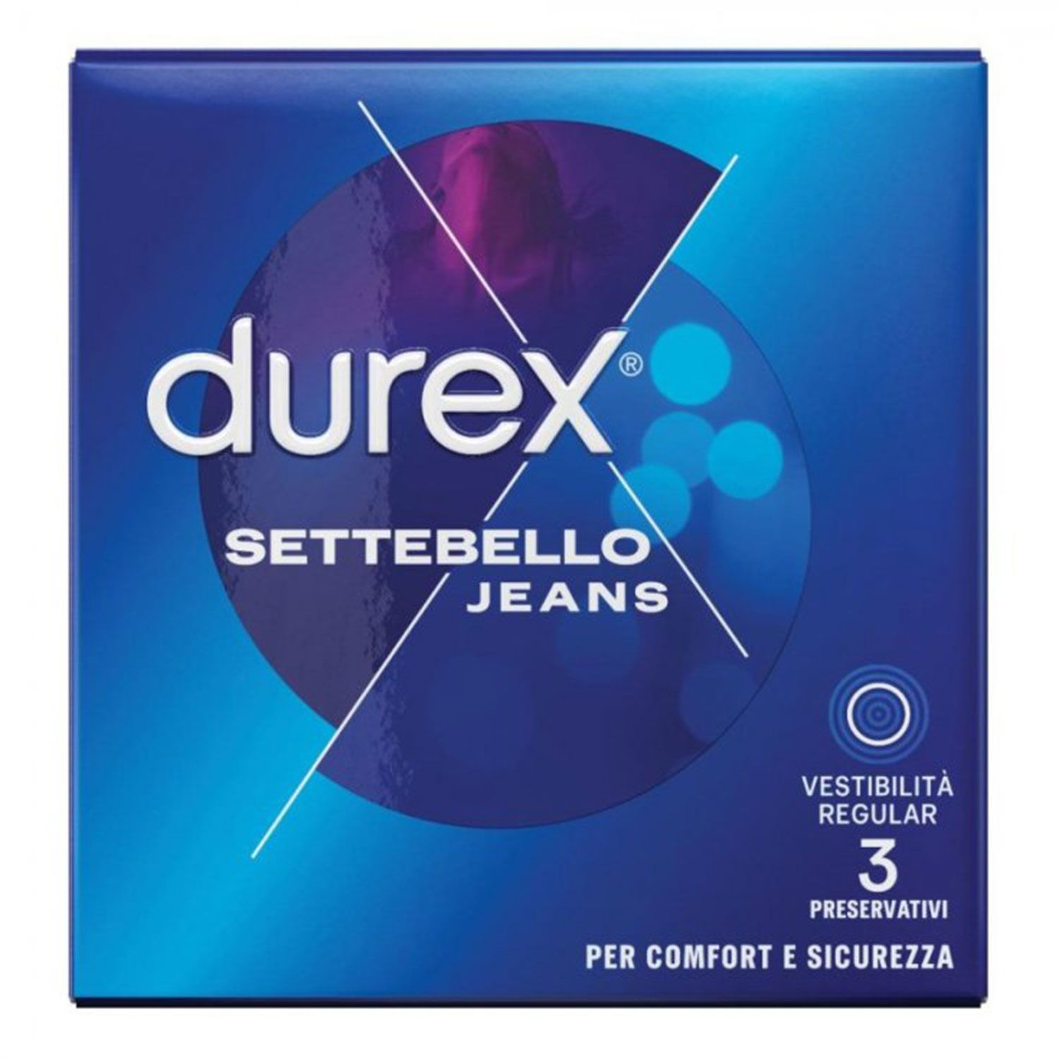 Durex Settebello Jeans Profilattico 3 Pezzi