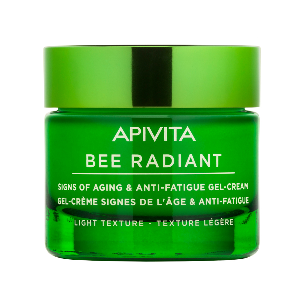 Apivita Bee Radiant Crema Gel Segni Dell'età E Anti-fatica Texture Leggera 50ml