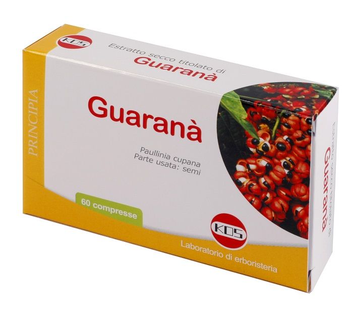 Guaranà Estratto Secco Integratori Tonificante 60 Compresse