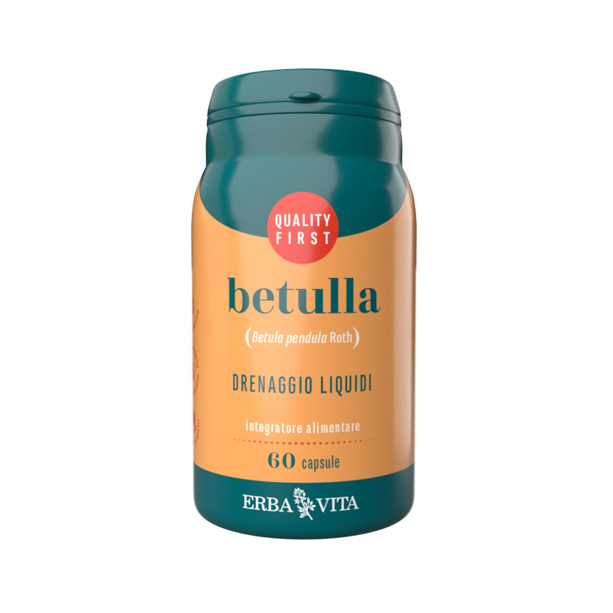 Erba Vita Betulla Integratore Drenante 60 Capsule