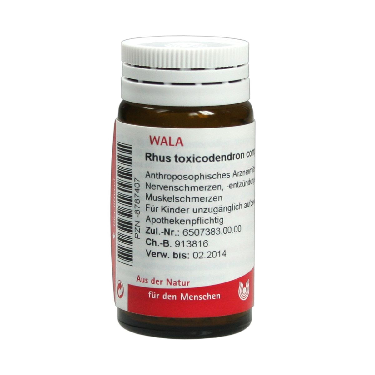 Wala Rhus Tox Compositum Globuli 20g