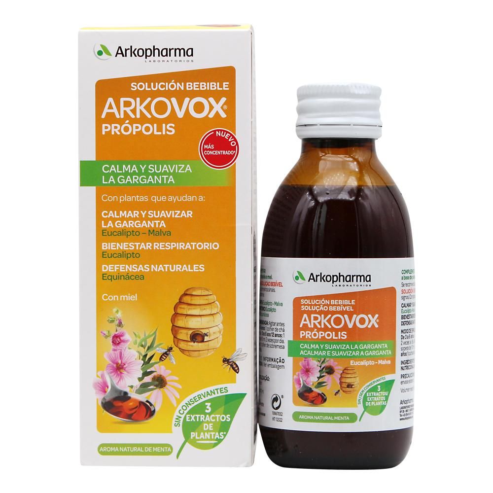 Arkopharma Arkovox Propolis Integratore Per Mal Di Gola 140ml