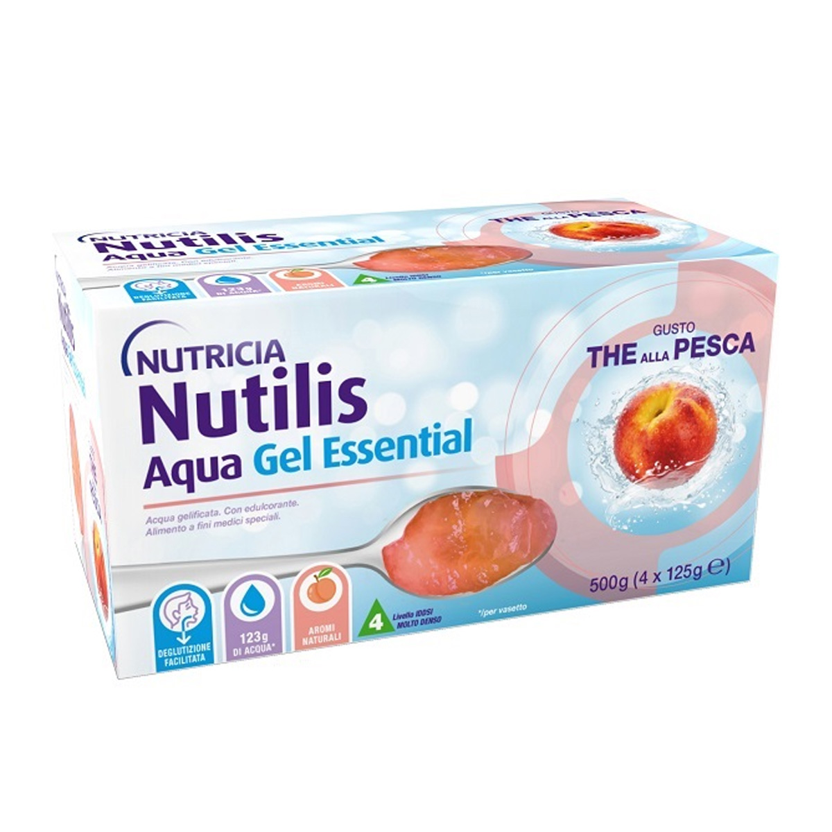 Nutilis Aqua Gel Essential Pesca 4x125g