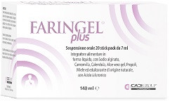 Faringel Plus 20 Stick Pack 7ml