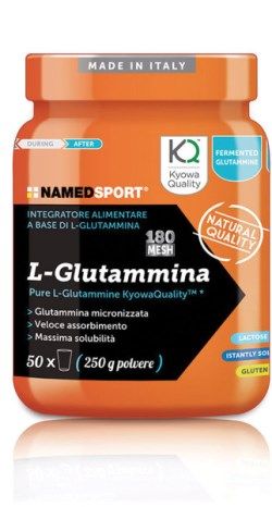 Named Sport L-glutamina Integratore 250g