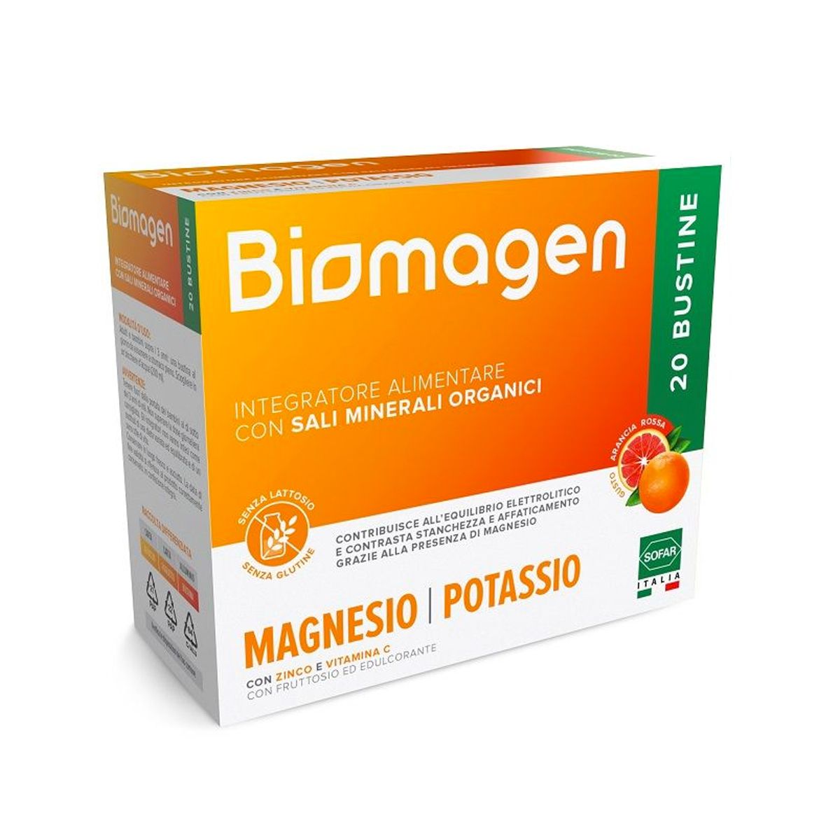 Biomagen Integratore Salino 20 Bustine