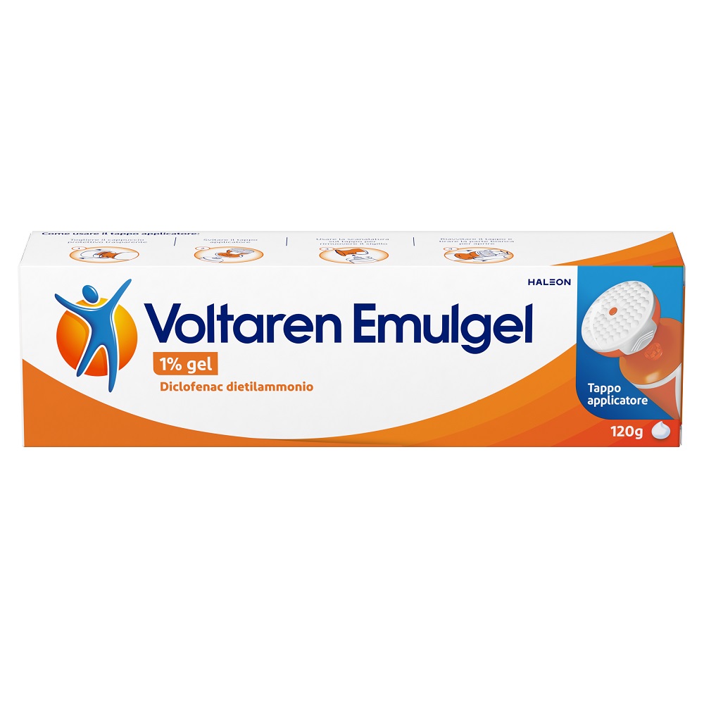 Voltaren Emulgel 1% Anti-infiammatorio Diclofenac Dolori Muscolari Dolori Articolari 120g