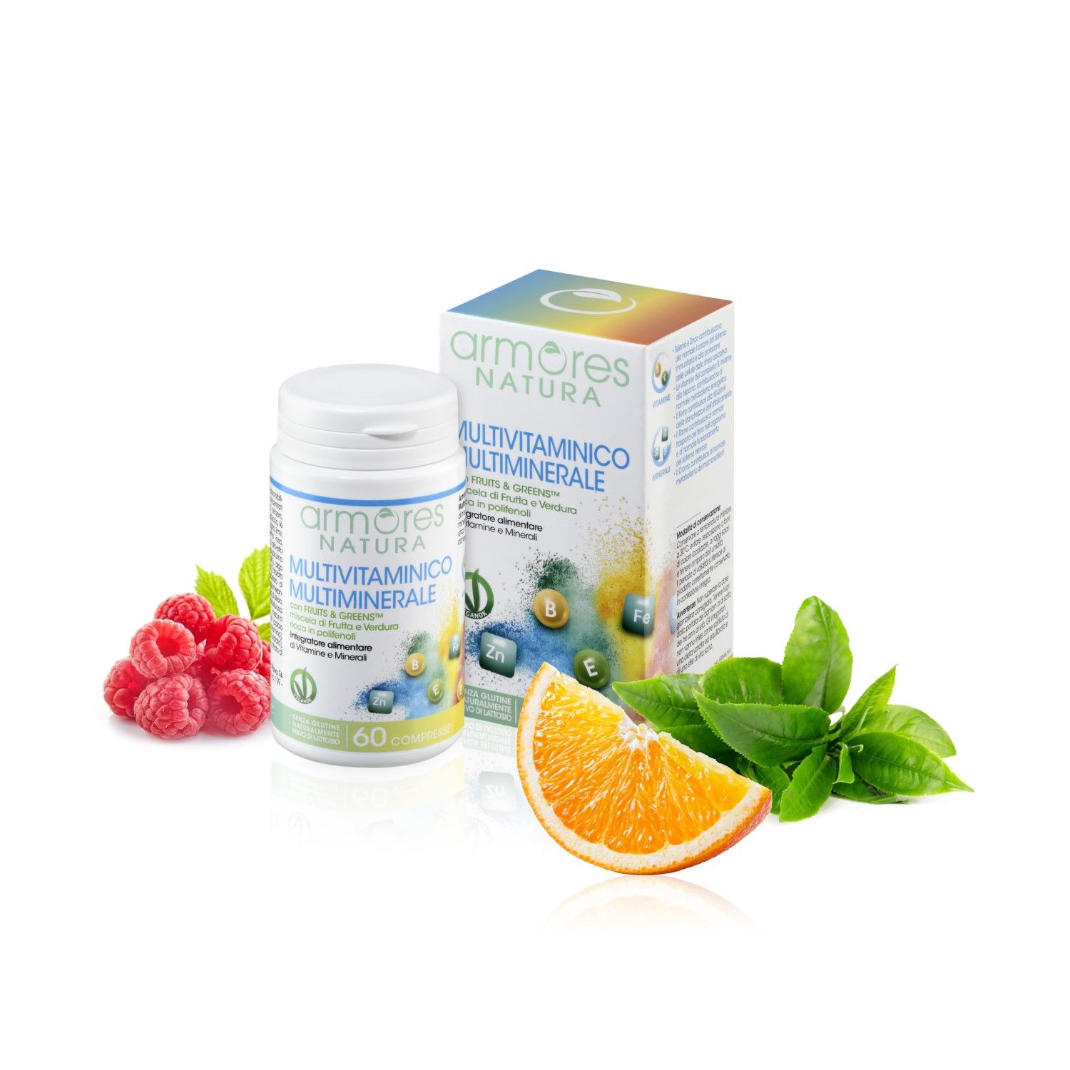 image - 941867172 - Armores Natura Multivitaminico Multiminerale Integratore 60 compresse - 4725296_3.jpg