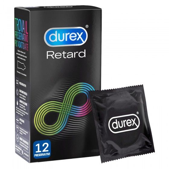 Durex Retard Preservativi Effetto Ritardante 12 Pezzi