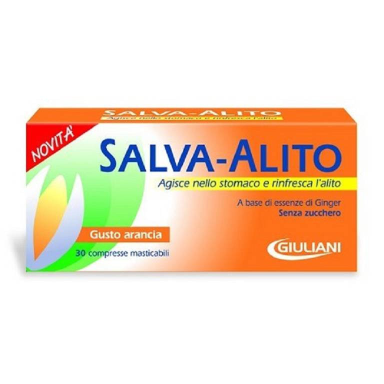 Salva Alito Gusto Gusto Arancia 30 Compresse Masticabili