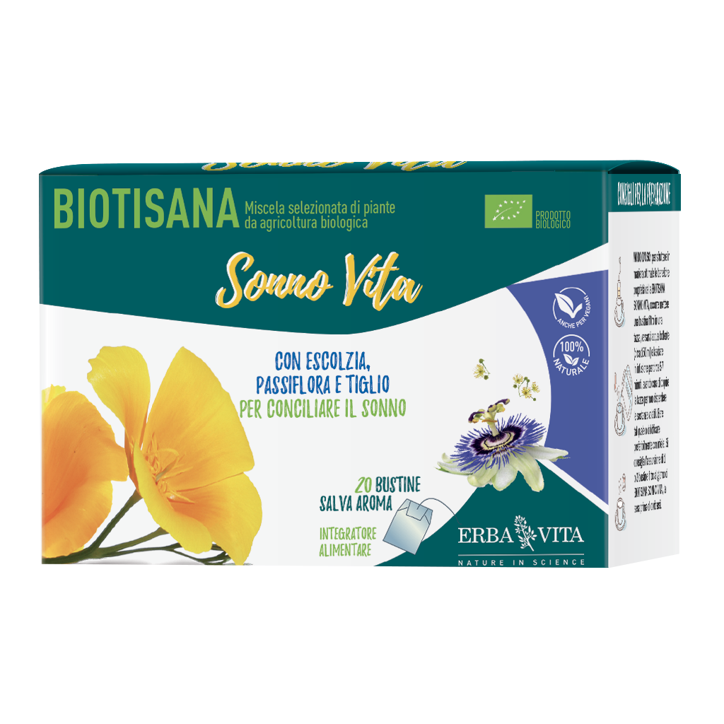 Erba Vita Biotisana Sonno Vita Tisana Sonno 20 Bustine