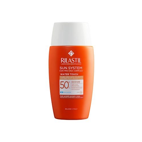 image - 947073920 - Fluido solare colorato SPF50+ con azione antiossidante che si assorbe rapidamente e uniforma l'incarnato . Ideale per tutti i tipi di pelle , previene scottature, macchie ed eritemi solari . Agitare prima dell'uso. - 4709486_1.jpg