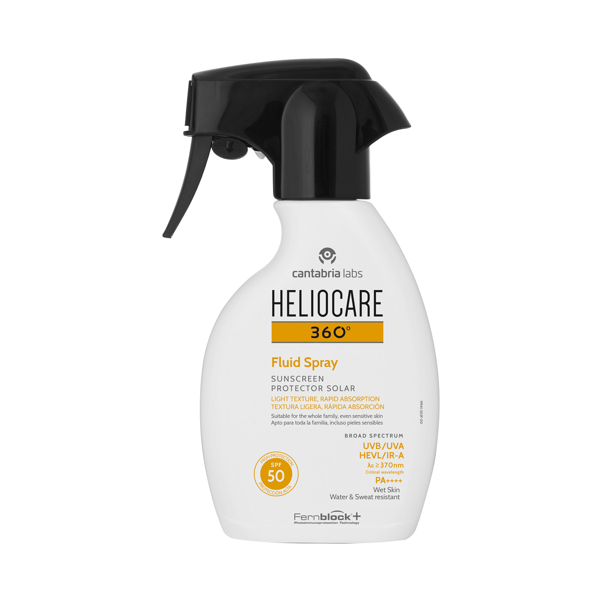 Heliocare 360 Fluid Spray SPF 50 250ml