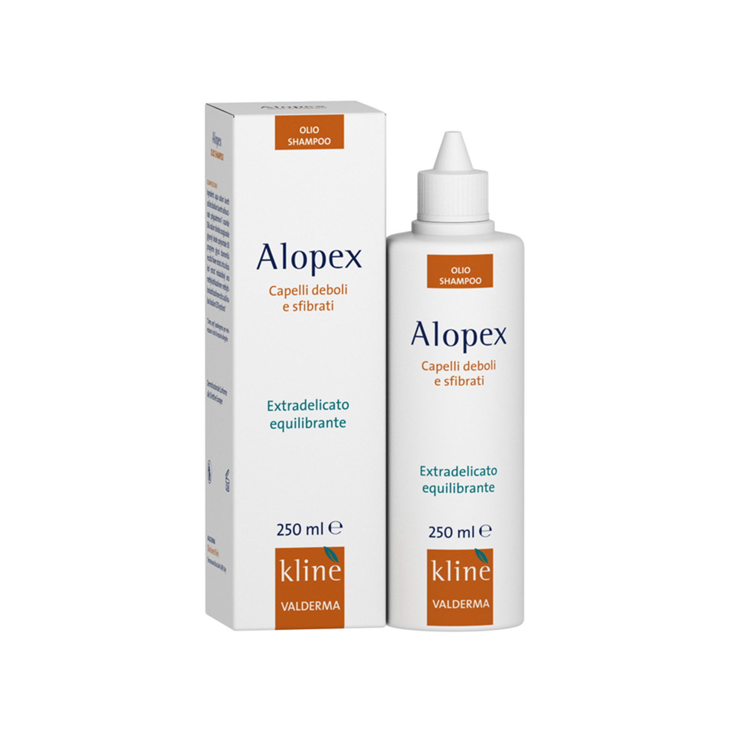 image - 906482839 - Alopex Olio Shampoo 250ml deterge delicatamente capelli deboli e sfibrati, rispettando il pH del cuoio capelluto, ideale per lavaggi frequenti. - 7876799_2.jpg