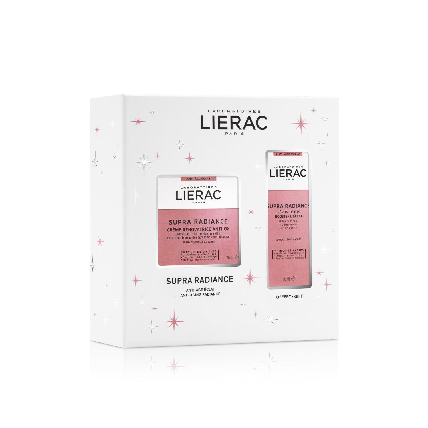 Lierac Cofanetto Natale Hydragenist Crema 50ml + Siero 30ml