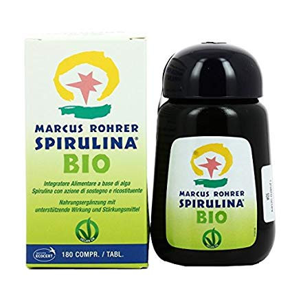 Spirulina Bio Marcus Rohrer Integratore 180 Compresse