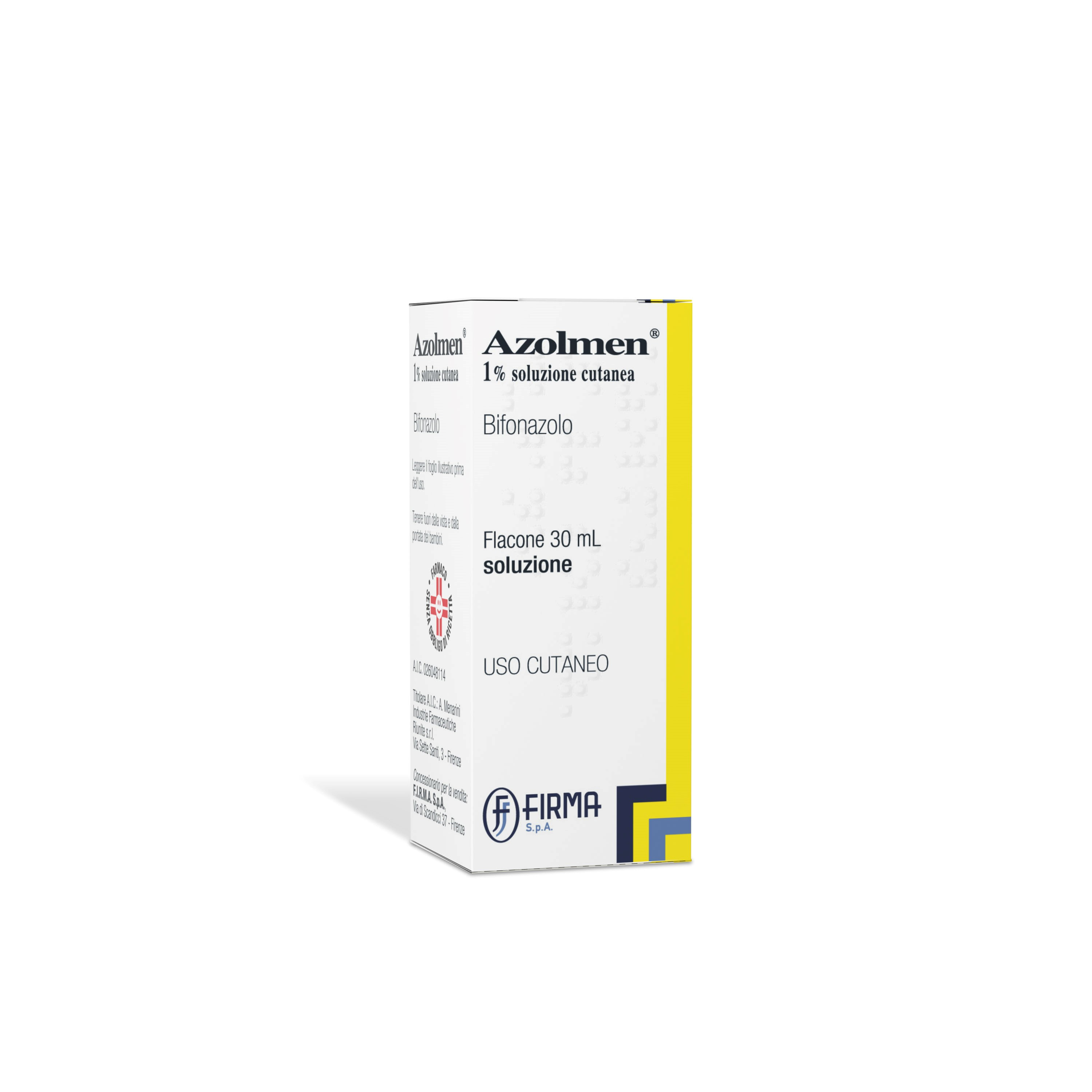 Azolmen 1% Soluzione Cutanea Antimicotica Bifonazolo 30ml
