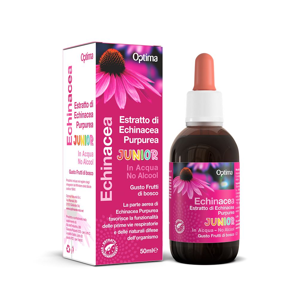 Estratto Di Echinacea Purpurea Junior No Alcool Gusto Frutti Di Bosco 50ml