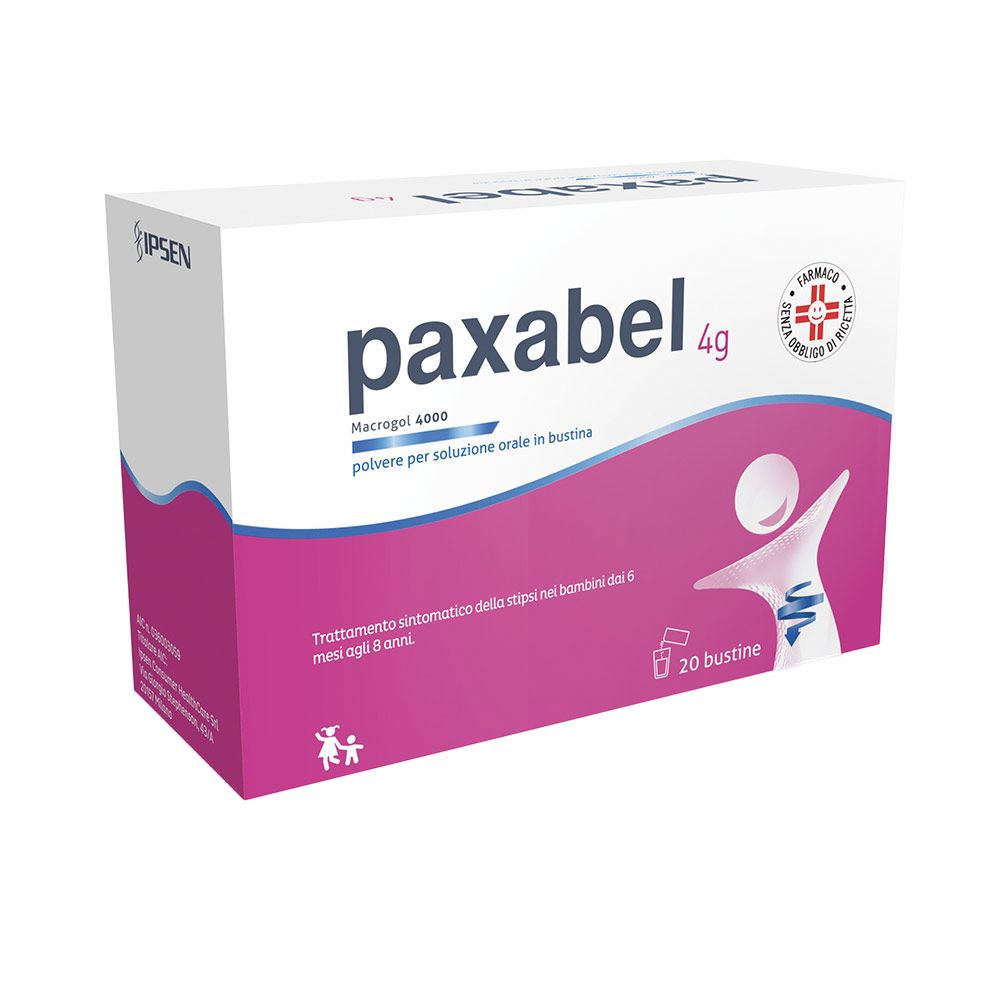 Paxabel 4g Polvere Trattamento stipsi 20 Bustine