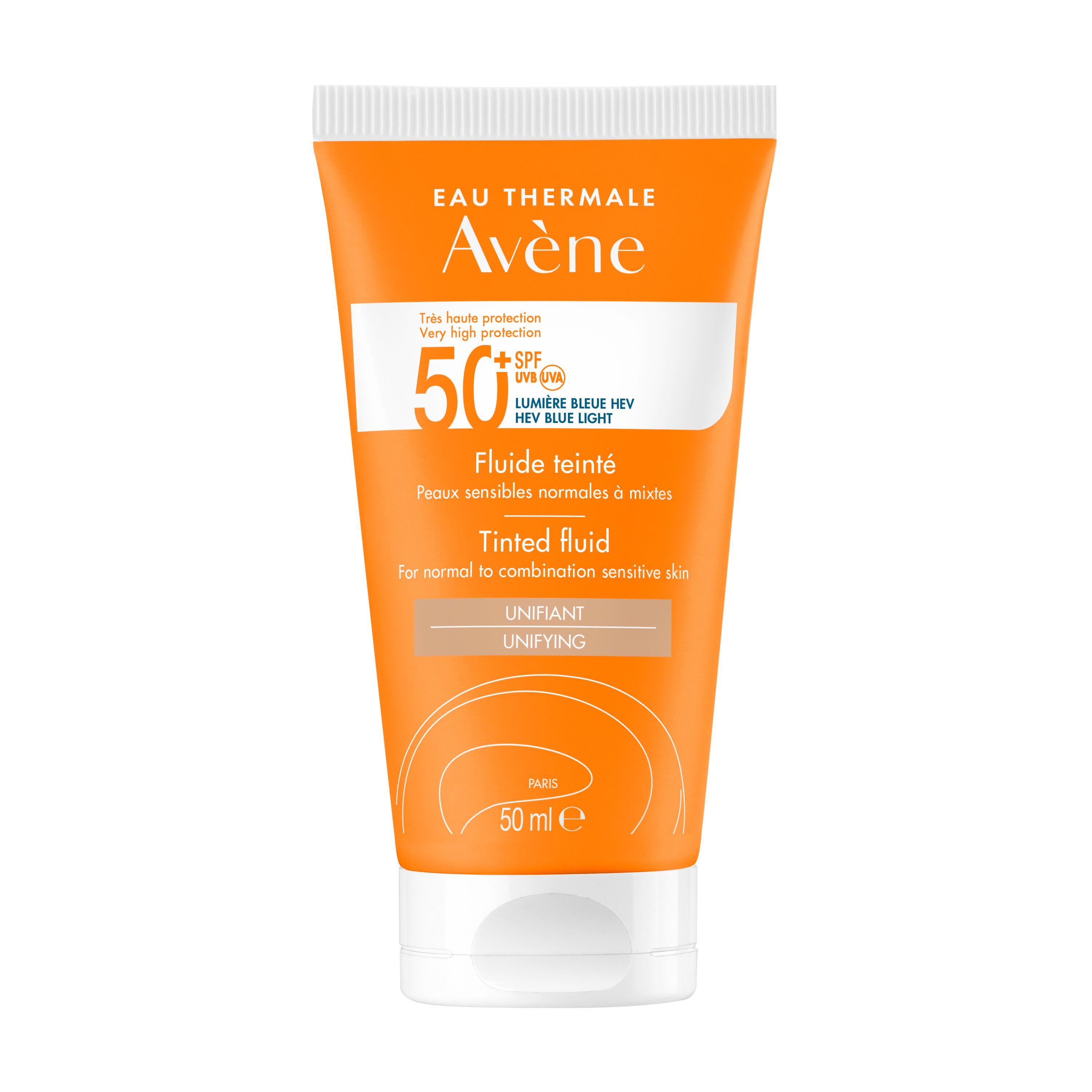 Avene Fluido Solare Viso Colorato SPF 50+ 50ml