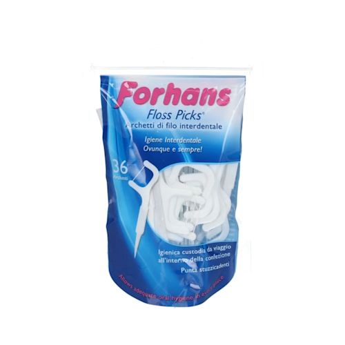 image - 924787765 - FORHANS ARCHETTI INTERDENTALI FLOSS PICKS 36PZ - 4864113_2.jpg