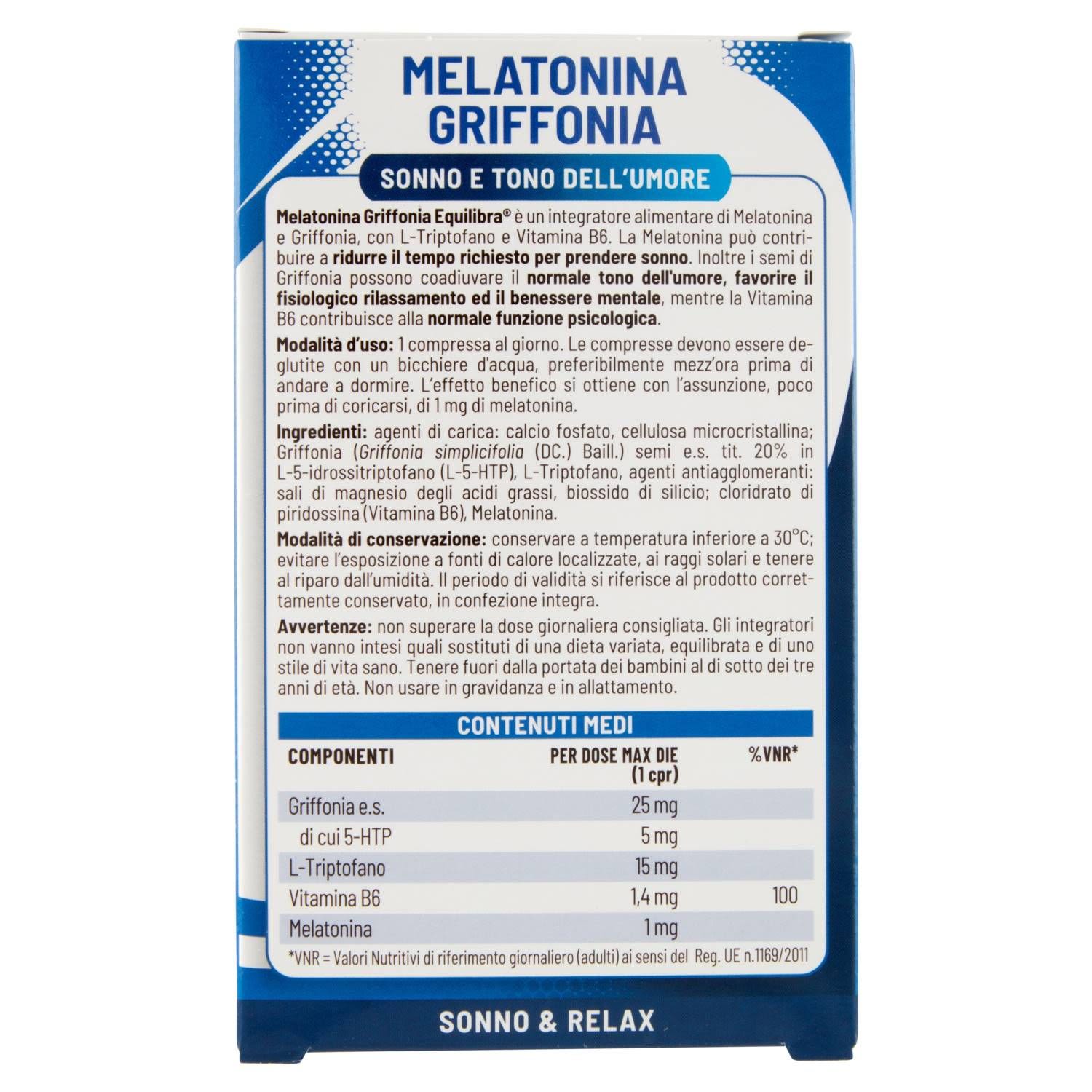 925955849 - Equilibra Integratore Melatonina Griffonia 60 compresse - 4720506_4.jpg