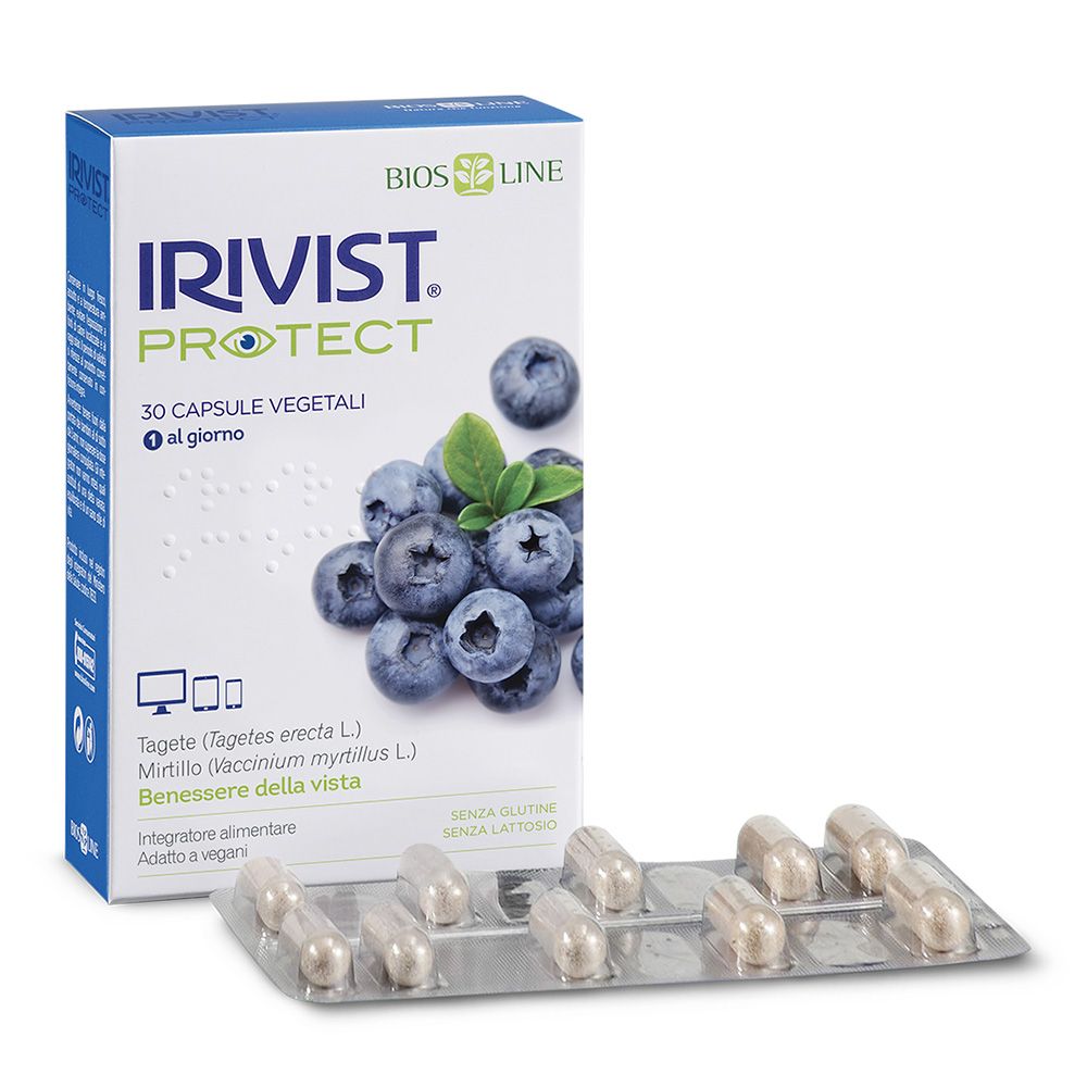 Bios Line Irivist Protect Integratore Per La Vista Con Xanmax 30 Capsule