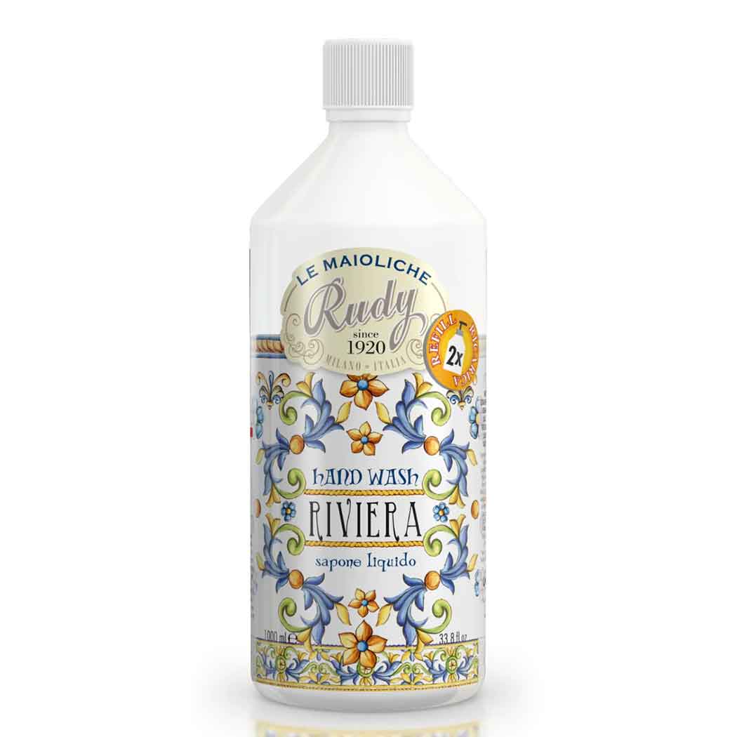 Maioliche Ricarica Sapone Liquido Mani Riviera 1 Litro