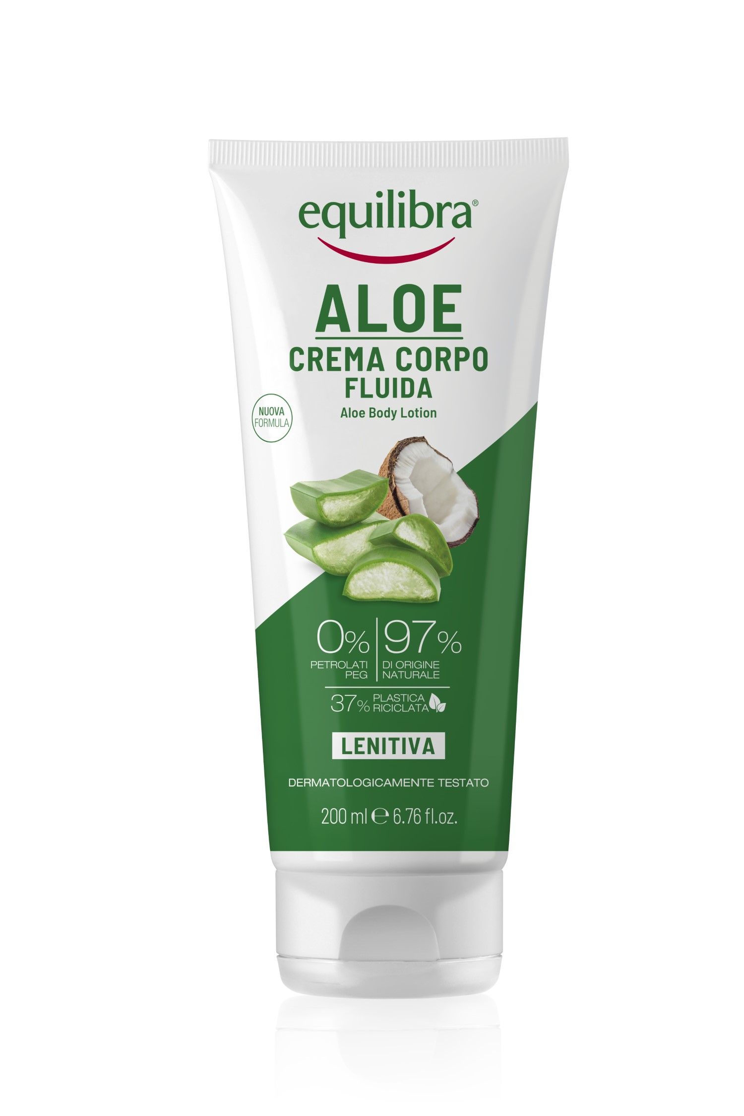 Equilibra Aloe Crema Corpo Fluida Lenitiva 200ml