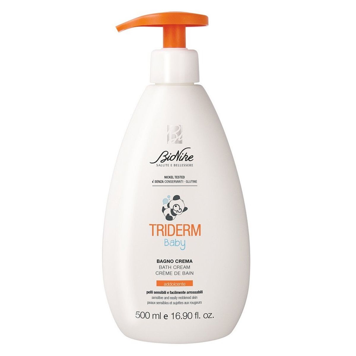 Bionike Triderm Baby Bagno Crema Pelli Sensibili 500ml