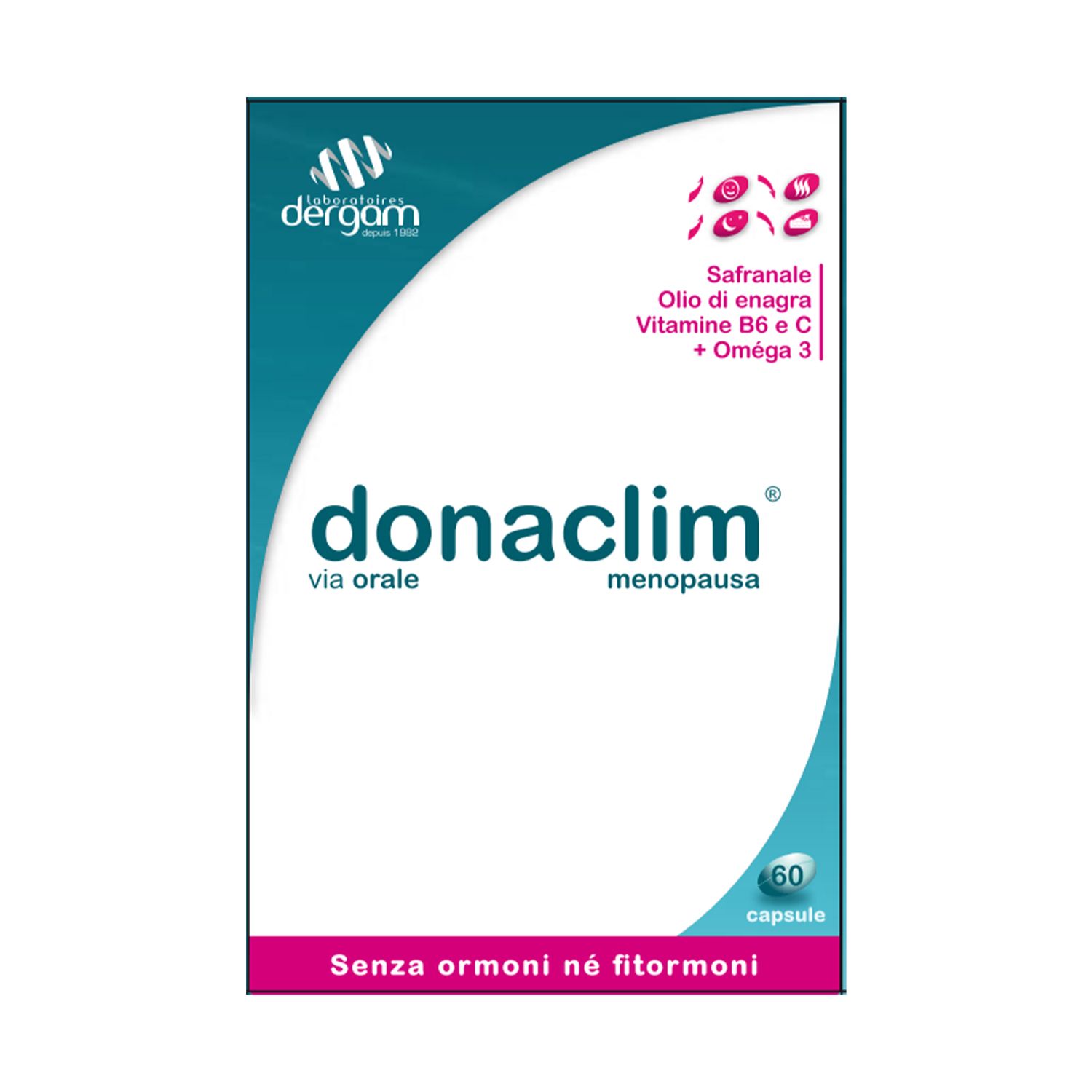 Donaclim Integratore Menopausa 60 Capsule