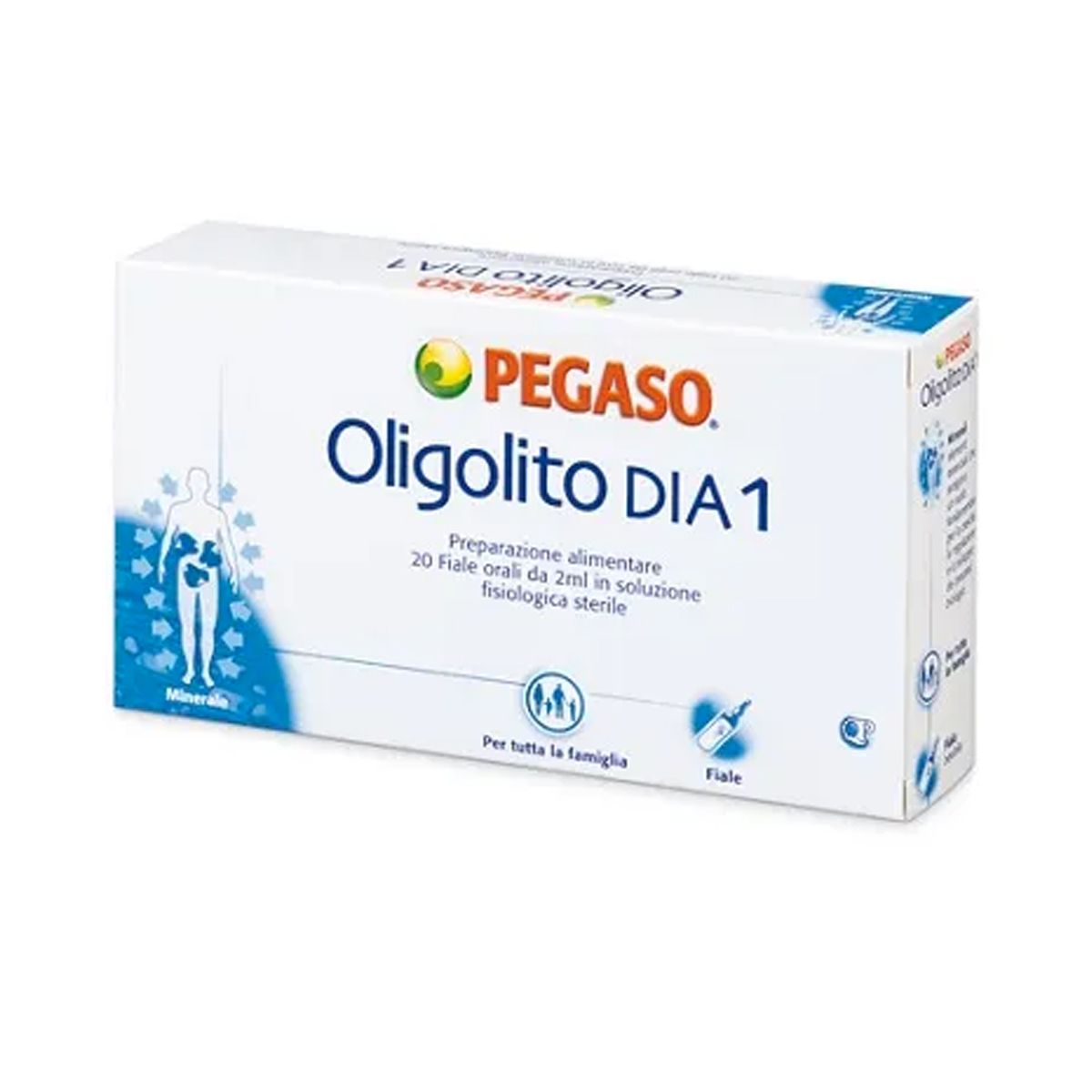 Pegaso Oligolito Dia 1 20 Fiale Integratore 2ml