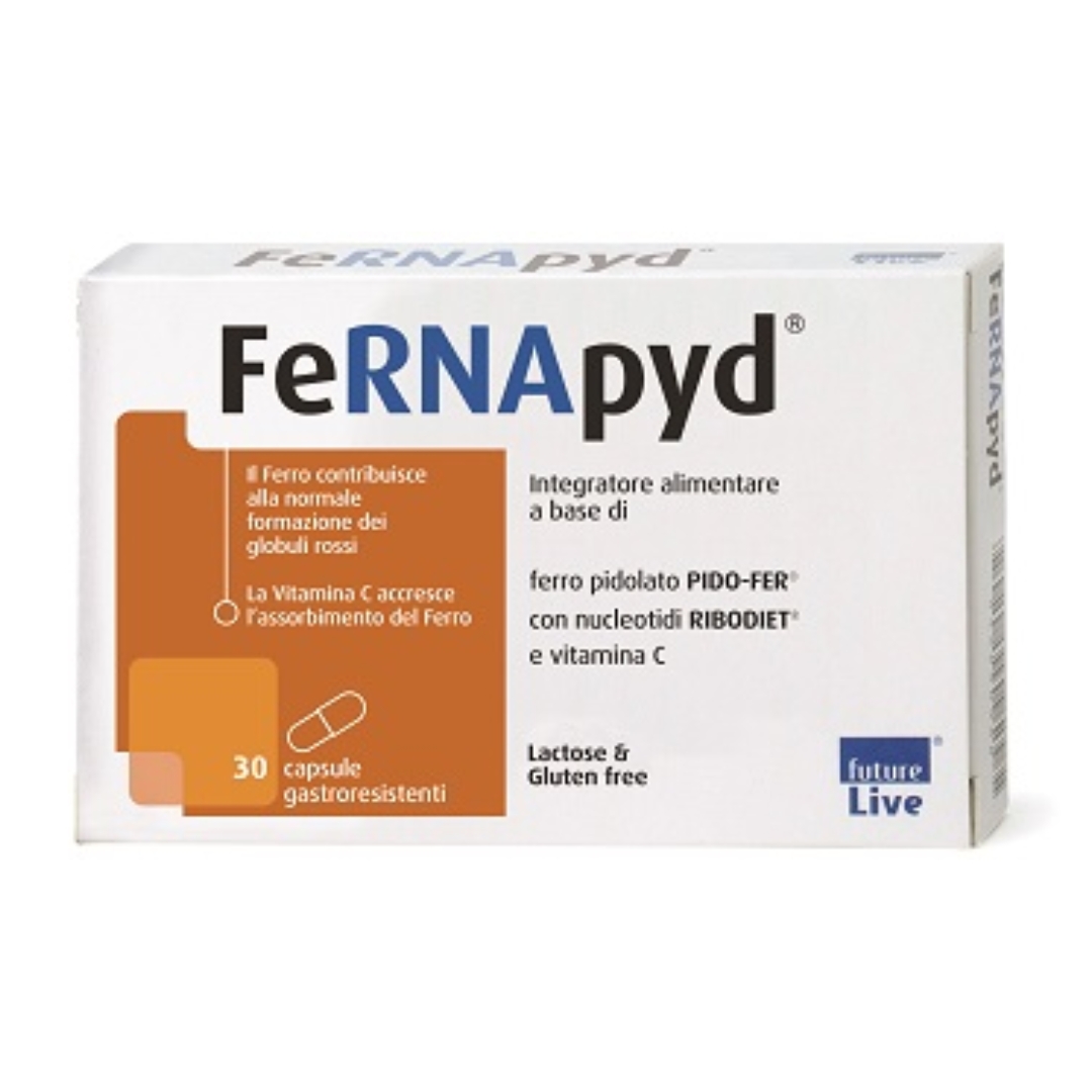 Fernapyd Integratore Ferro E Vitamina C 30 Capsule
