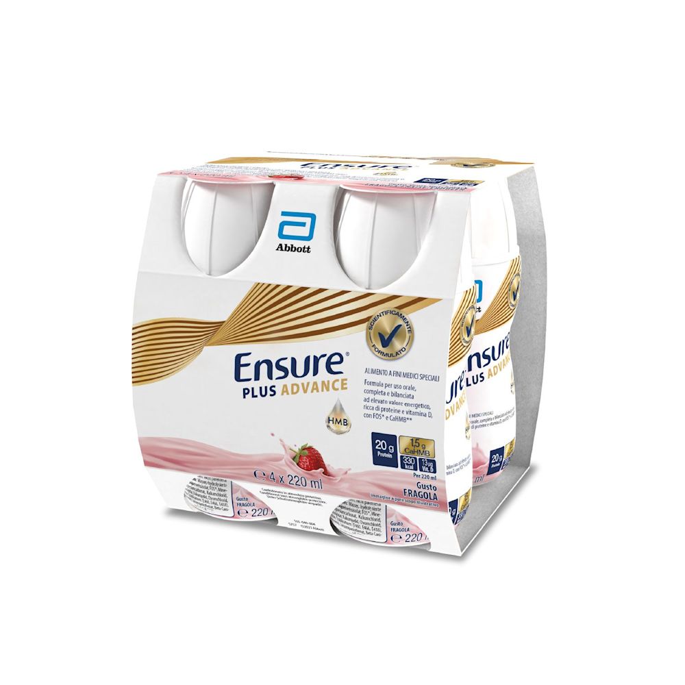 935722126 - Ensure Plus Advance supplemento alimentare proteico Fragola 4x220ml - 7864847_2.jpg