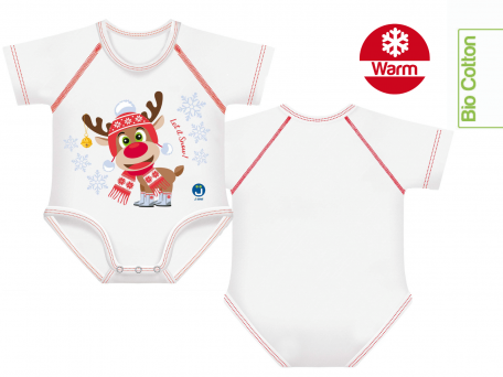 image - 982737292 - J-Bimbi Body neonato 0-36 mesi Cotone Bio Renna - 4738956_2.jpg