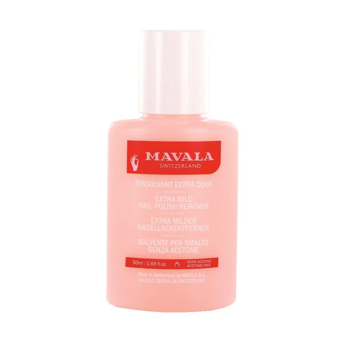 Mavala Dissolvant Rose Solvente Unghie 50ml