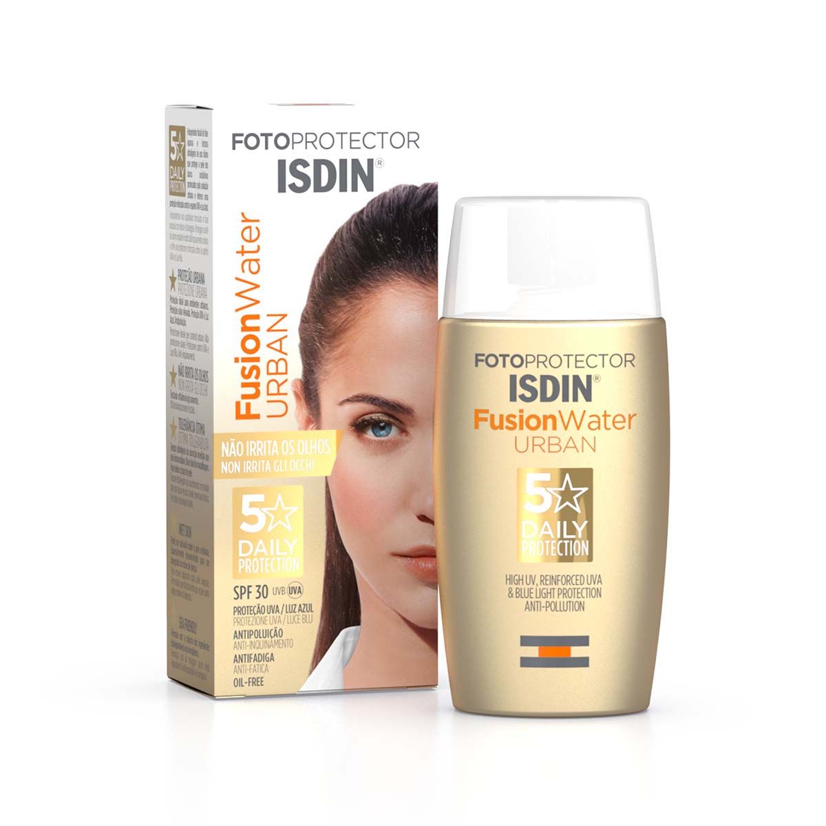 Isdin Fotoprotector Fusion Water Urban Protezione Viso SPF 30 50ml