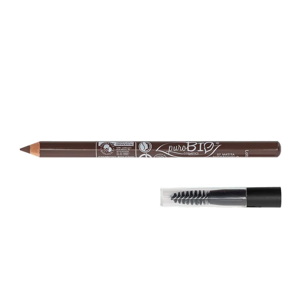 934778200 - PuroBio Matita Sopraccigliare con Scovolino n.7 Marrone Caldo - 4723303_2.jpg