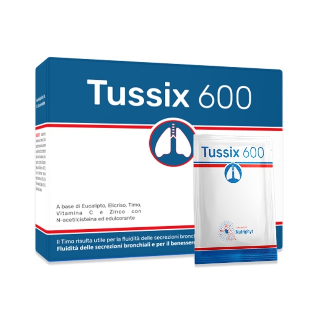 Tussix 600 Integratore Per Tosse 20 Bustine