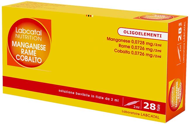 image - 944025776 - Soluzione orale in fiale da 2 ml, contenente gluconato di manganese, rame e cobalto, da assumere trattenendo il liquido sotto la lingua per almeno un minuto. - 4867583_1.jpg