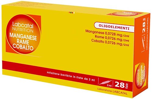 image - 944025776 - Soluzione orale in fiale da 2 ml, contenente gluconato di manganese, rame e cobalto, da assumere trattenendo il liquido sotto la lingua per almeno un minuto. - 4867583_1.jpg