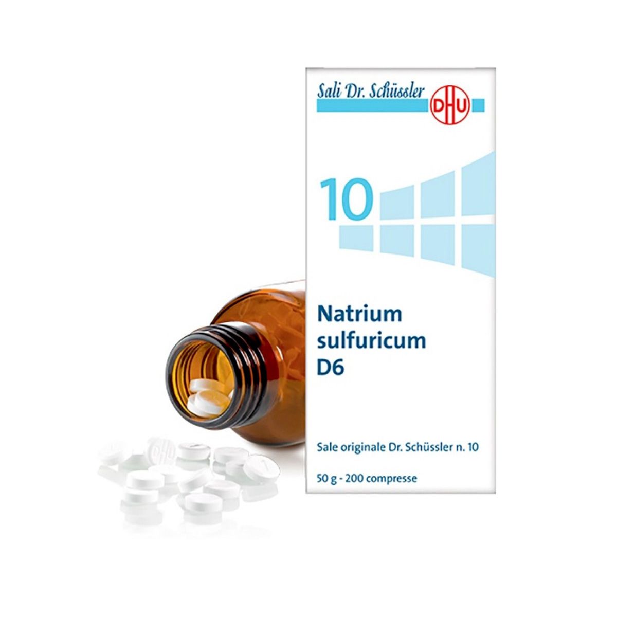 Natrium Sulfuricum D6 Sale Dr Schussler N.10 Depurativo 200 Compresse